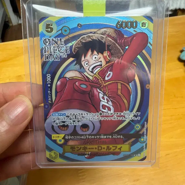 [BUNJANG] One Piece Day 24 Commemorative Monkey D. Luffy Card / 원피스 카드 몽키 D 루피 원피스 데이 24 기념 카드 등급용