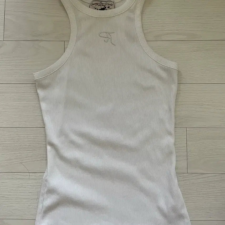 [BUNJANG] Three Times Jewel Tank Top Long/S / 쓰리타임즈 쥬얼탱크탑 롱/S