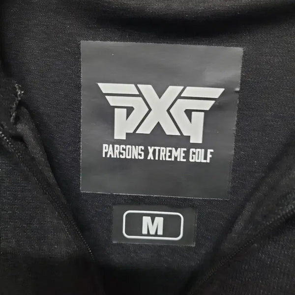 [BUNJANG] PXG Windproof Knit Full Zip-Up M Black / PXG 방풍 니트 집업 M 사이즈 블랙
