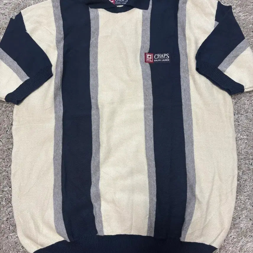 [BUNJANG] Chaps Ralph Lauren Striped Knit Sweater Size 105 / 일본판 CHAPS RALPH LAUREN 니트 사이즈 105