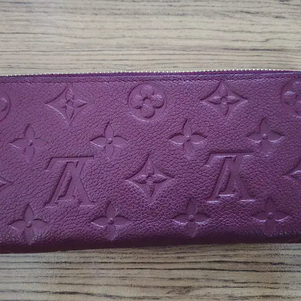 [BUNJANG] Louis Vuitton Monogram Empreinte Clemence Long Wallet / 루이비통 앙프렝뜨  클레망스 장지갑