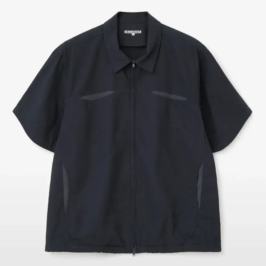 [BUNJANG] Milo Archive League Zip-Up Shirt Navy / [L] 밀로 아카이브 리그 집업 셔츠 [네이비]