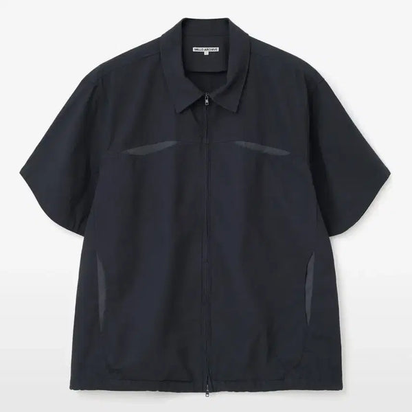[BUNJANG] Milo Archive League Zip-Up Shirt Navy / [L] 밀로 아카이브 리그 집업 셔츠 [네이비]