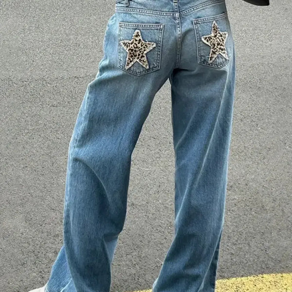 [BUNJANG] Subdued Star Low Waist Jeans / 급처) Subdued 섭듀드 스타 로우웨이스트 진