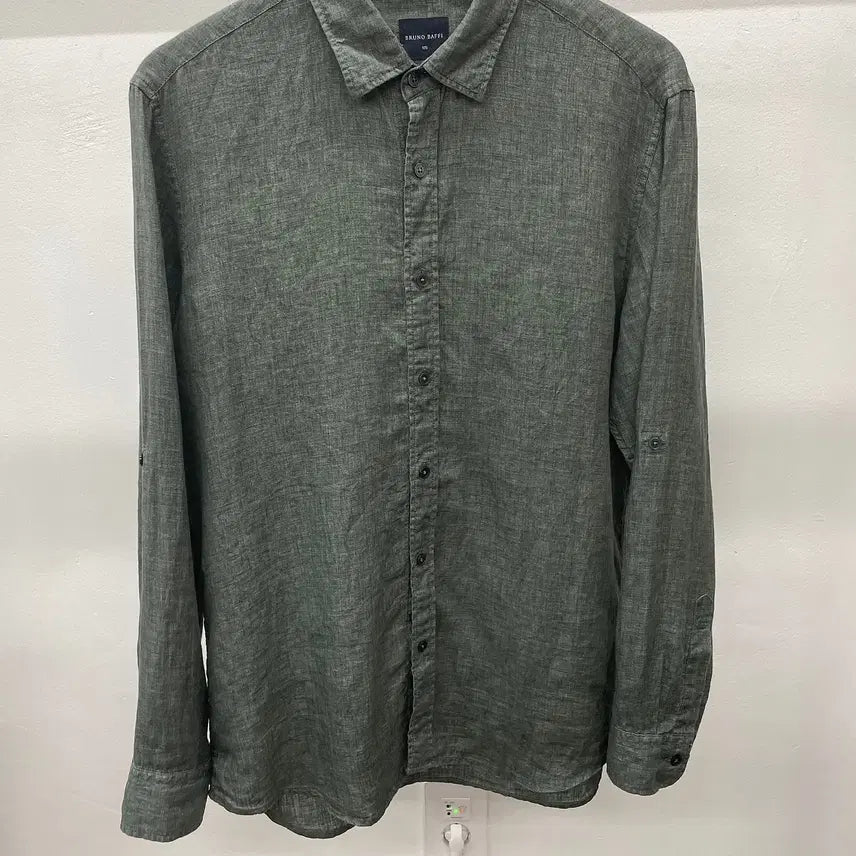 [BUNJANG] Bruno Baffi 100% Linen Shirt / 105)브루노바피 린넨100% 셔츠