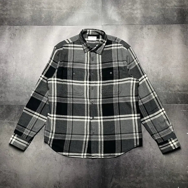 [BUNJANG] Old Navy Chest Pocket Checkered Shirt / OLD NAVY 올드네이비 체스트포켓 체크셔츠 A01458