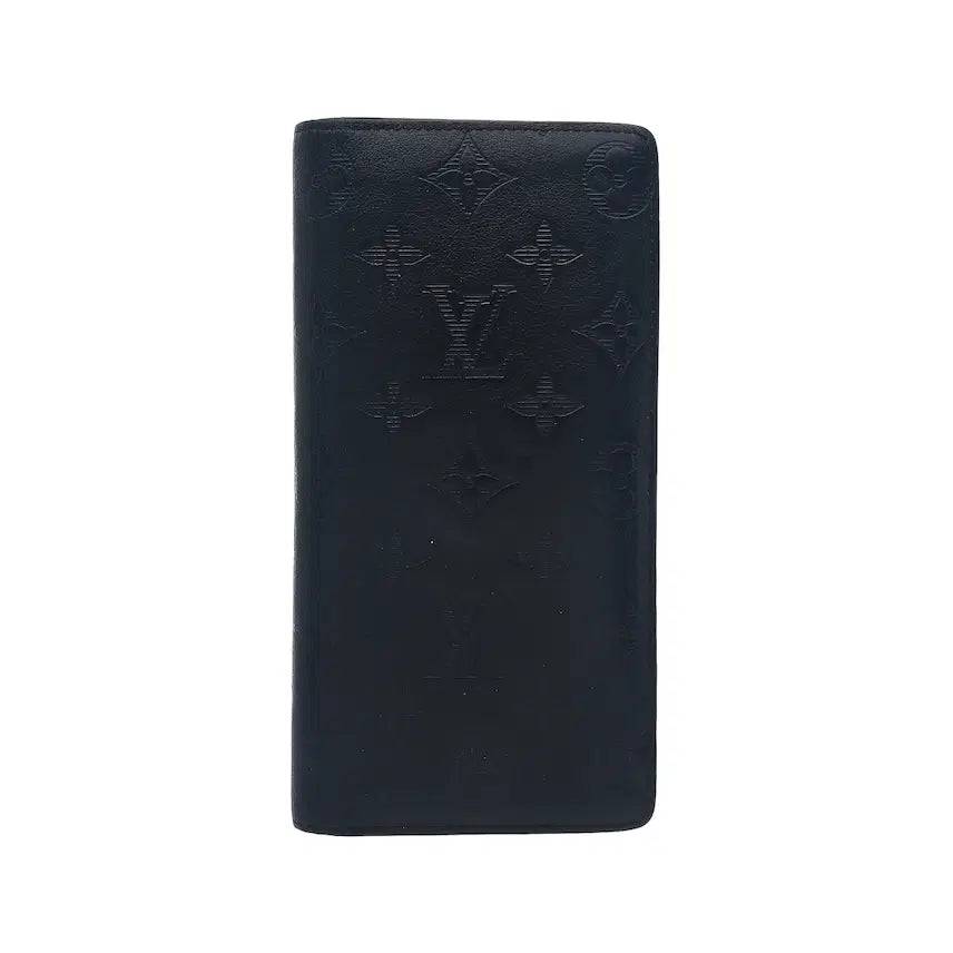 [BUNJANG] Louis Vuitton Brazza Long Wallet Shadow Leather / 루이비통 쉐도우 브라짜 장지갑