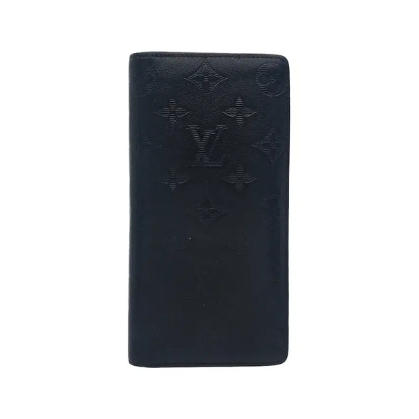 [BUNJANG] Louis Vuitton Brazza Long Wallet Shadow Leather / 루이비통 쉐도우 브라짜 장지갑