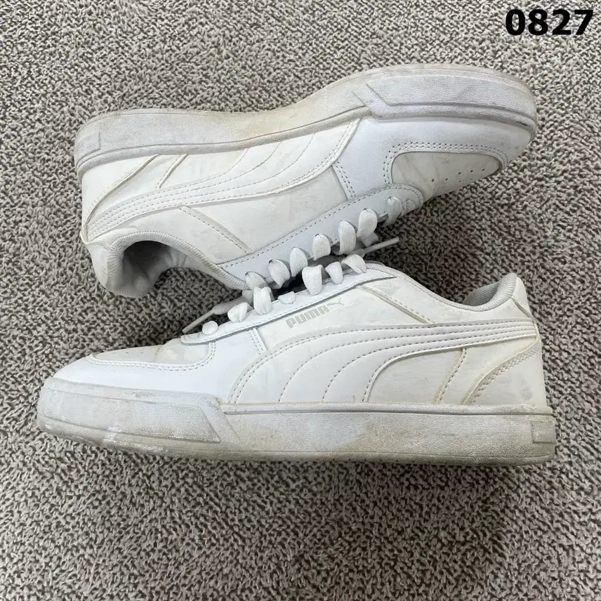 [BUNJANG] Puma White Sneakers (230mm) / 푸마 스니커즈 화이트 230