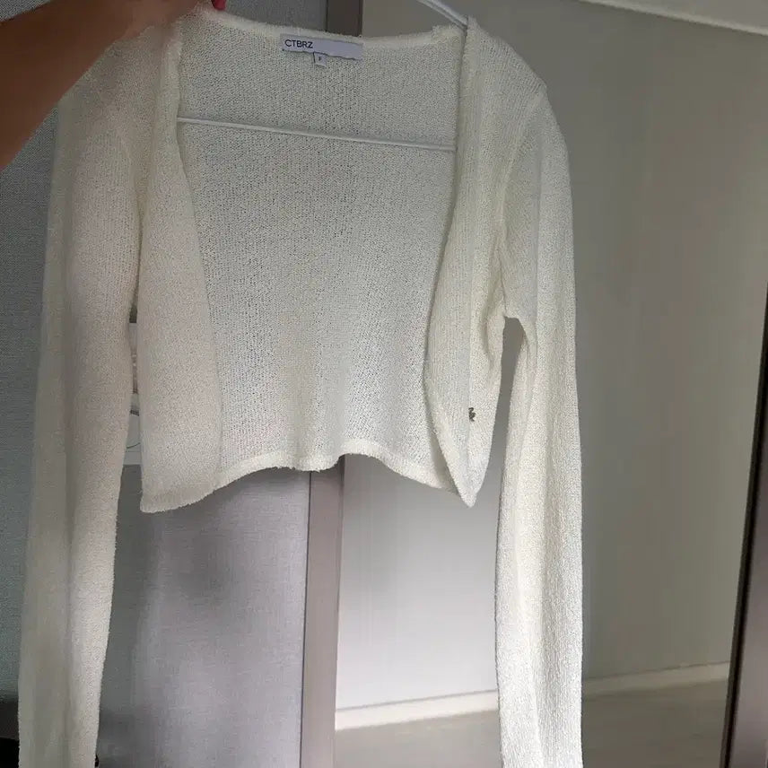 [BUNJANG] City Breeze See-Through Knit Cardigan / 시티브리즈 시스루 니트 가디건