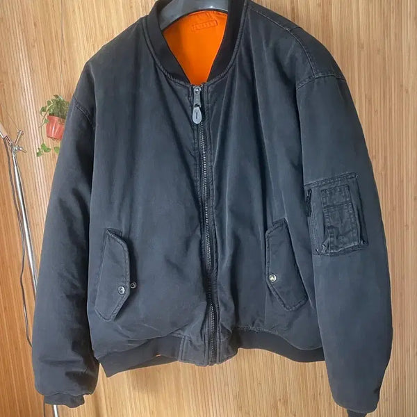 [BUNJANG] Fostex Sun Faded Bomber Jacket 3XL / fostex 선페이디드 봄버 자켓 3xl