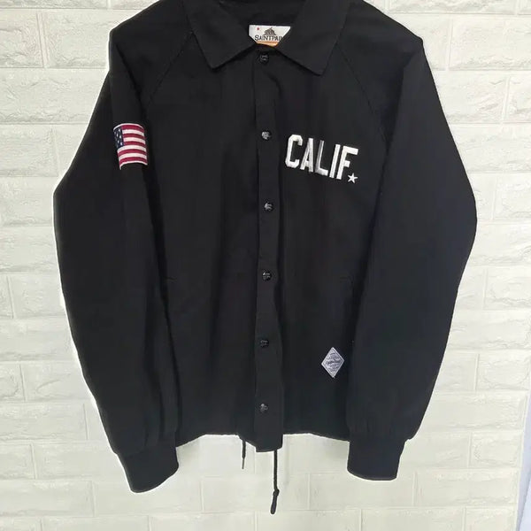 [BUNJANG] Saintpain Calif Coach Jacket Black / 세인트페인 칼리프 코치 자켓 블랙