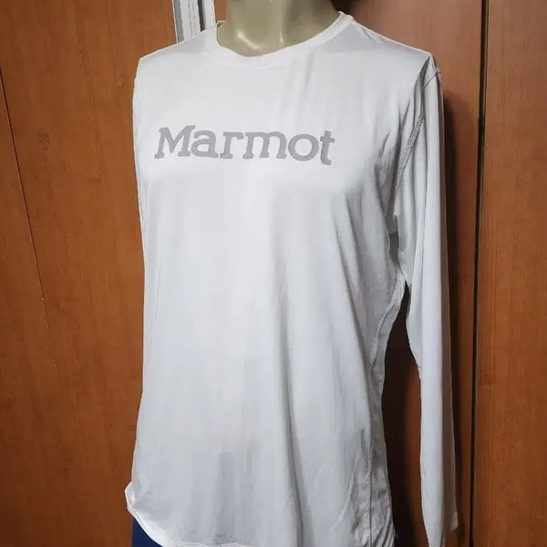 [BUNJANG] Marmot Training Long Sleeve White 105 / MARMOT마모트트레이닝긴팔105입니다