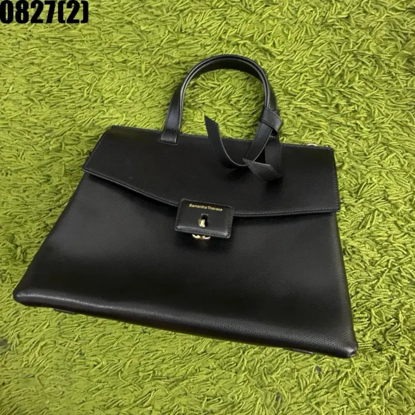 [BUNJANG] Samantha Thavasa Black Tote Bag / 사만다 타바사 블랙 토트백