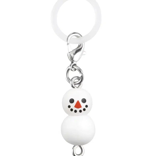[BUNJANG] Animal Crossing Snowboy Gachapon Keychain Strap / 동물의숲 동숲 눈사람 메지루시 가챠 키링 대롱 연결