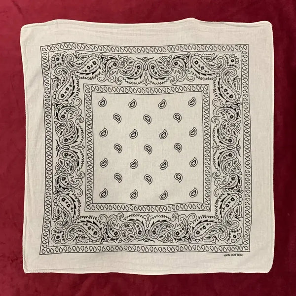 [BUNJANG] Vintage Paisley Pattern Bandana / VTG 페이즐리 패턴 반다나