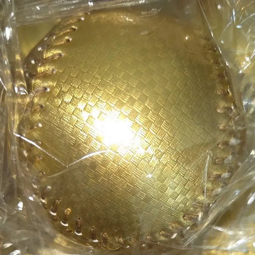 [BUNJANG] Gold Ball Baseball Commemorative Ball (Sealed) / 골드볼 야구공 기념구 1개 미개봉
