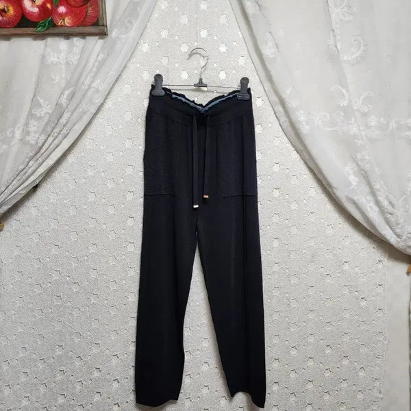 [BUNJANG] Son Jung Wan Summer Knit Pants Women's Size 55 / 손정완패션 여름니트바지 여성55