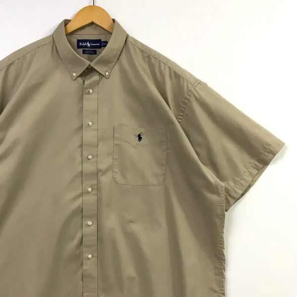 [BUNJANG] Polo Ralph Lauren Solid Shirt XXLarge / Xxl 폴로 솔리드 셔츠