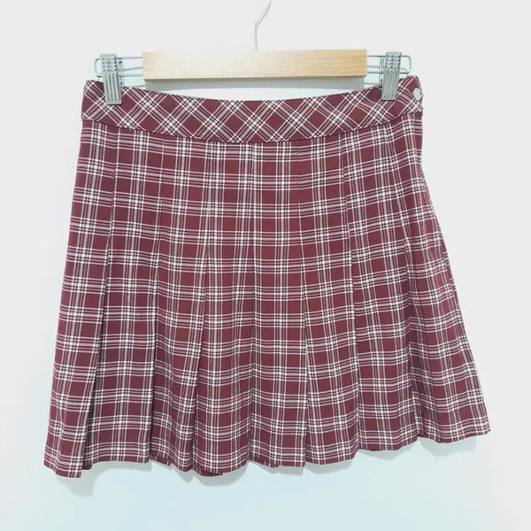 [BUNJANG] H&M Check Pleated Skirt Size 38 / H&M 체크 플리츠 스커트 EUR 38P_S2713