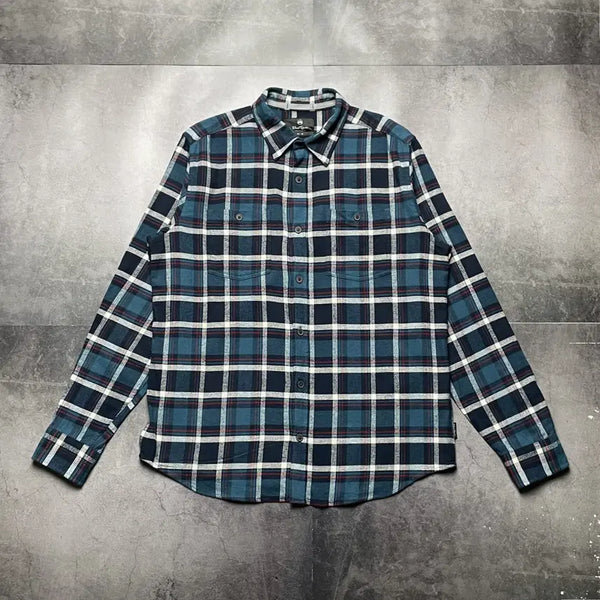 [BUNJANG] WIND RIVER Chest Pocket Check Shirt / WIND RIVER 체스트포켓 체크셔츠 A01460