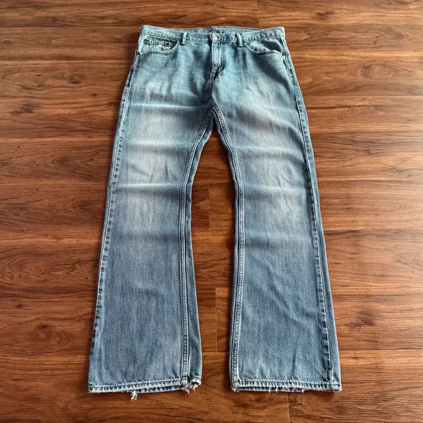[BUNJANG] Levi's 507 Vintage Washed Flare Jeans / [36]리바이스 507 빈티지 워싱 플레어진