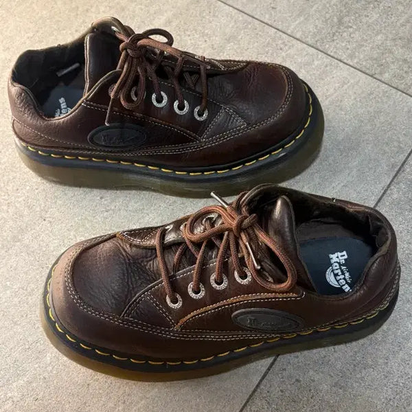 [BUNJANG] Dr. Martens Besson 5i Boots - Brown Leather / 닥터마틴 버즈 5i 브라운