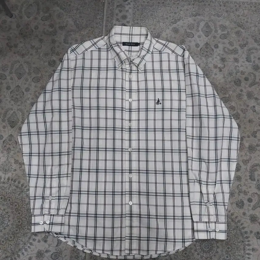 [BUNJANG] Beanpole Check Shirt Size 100 / bean pole 빈폴 체크 셔츠 100