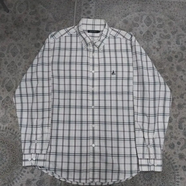 [BUNJANG] Beanpole Check Shirt Size 100 / bean pole 빈폴 체크 셔츠 100