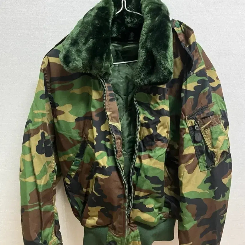 [BUNJANG] Original Military Aviation Jumper Camouflage Pattern / 군용 항공점퍼