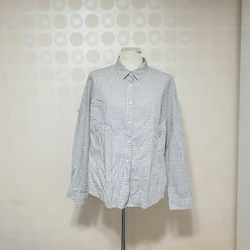 [BUNJANG] Giordano Check Shirt / 지오다노 체크남방66 체크셔츠66