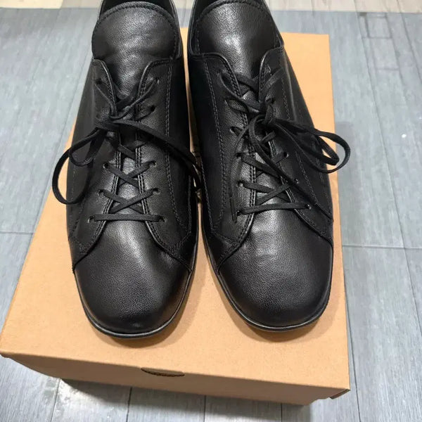 [BUNJANG] Brenovelt Winkle Washing Black Sneakers 250 / 브레노웰트 윙클워싱블랙스니커즈 250