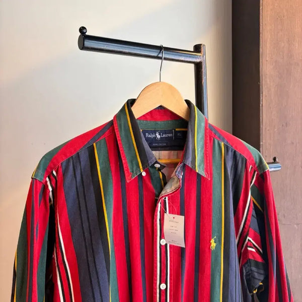 [BUNJANG] Polo Ralph Lauren Striped Shirt / 17869 - 폴로 랄프로렌 스트라이프 셔츠