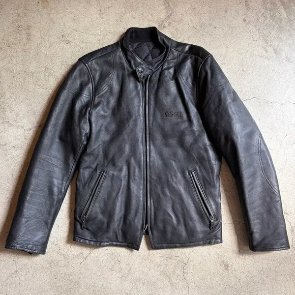 [BUNJANG] Schott NYC Single Rider Leather Jacket / 쇼트 schott nyc 싱글 라이더 가죽 자켓