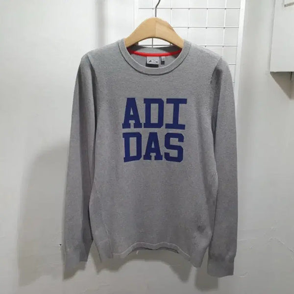 [BUNJANG] Adidas Knit Sweatshirt (M-L) / 아디다스 니트 맨투맨 (M~L)#811K