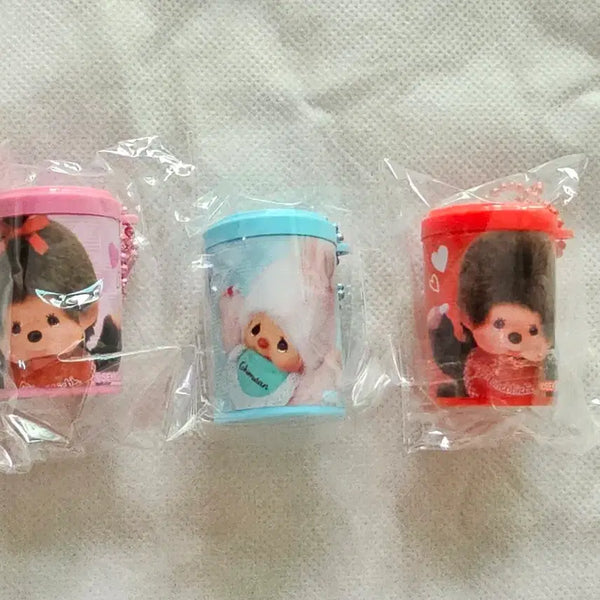 [BUNJANG] Monchhichi Spring Coin Case Gacha Keyring / 몬치치 스프링 코인 케이스 가챠 키링