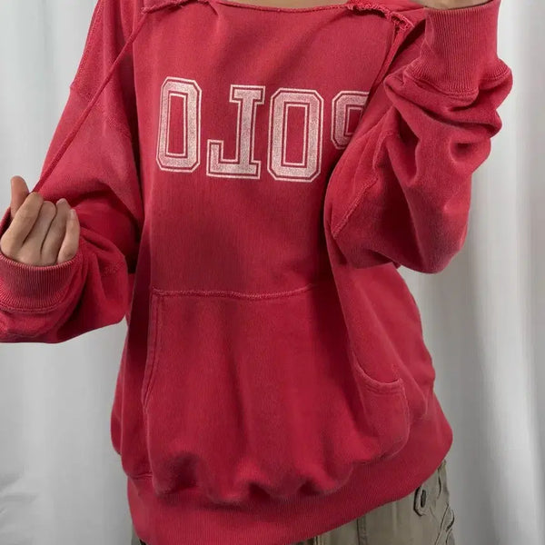 [BUNJANG] Polo 25SS Big Logo Hoodie / 폴로 25SS 빅로고 후드티