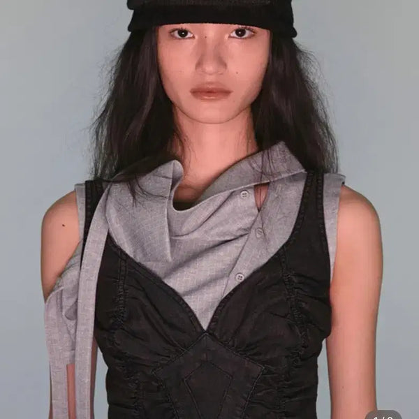 [BUNJANG] Awesome Needs Overfit Open Top Hat Black / 어썸니즈 오버핏 오픈탑 햇 블랙