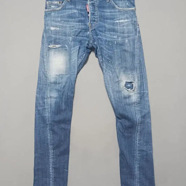 [BUNJANG] Dsquared2 19FW Underpatch Sexy Twist Jeans / [34] 정품 디스퀘어드2 19FW 언더패치 섹시 트위스트진 청바지