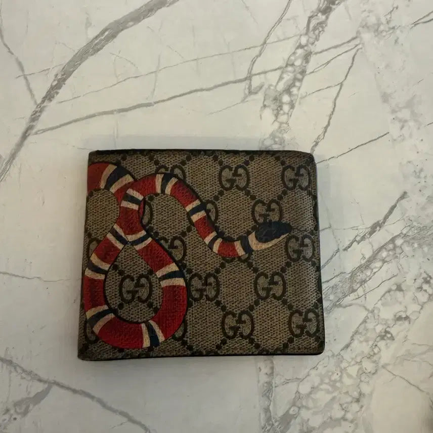 [BUNJANG] Gucci Snake Bifold Wallet / 구찌 스네이크 반지갑 풀박스 판매합니다
