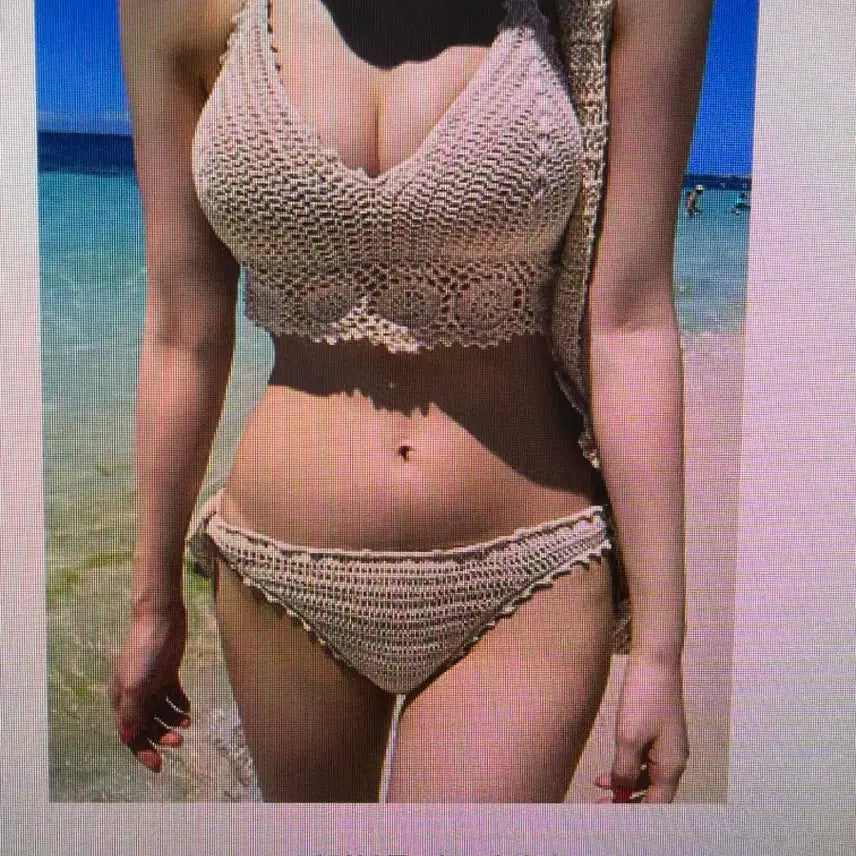 [BUNJANG] Krasiang Power Volume Knit Bikini / 크라시앙 파워볼륨 니트비키니
