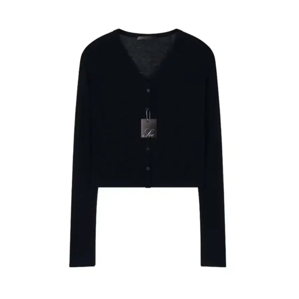 [BUNJANG] Black Cardigan / 가디건 블랙