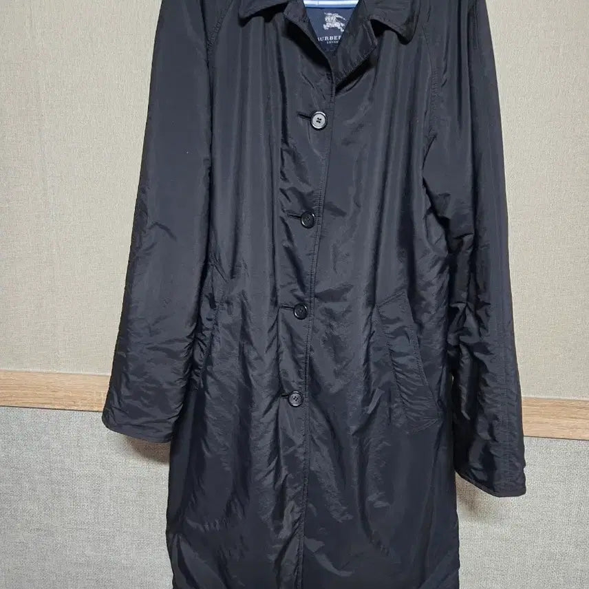 [BUNJANG] Burberry Single Coat Black / 버버리 싱글 코트 블랙