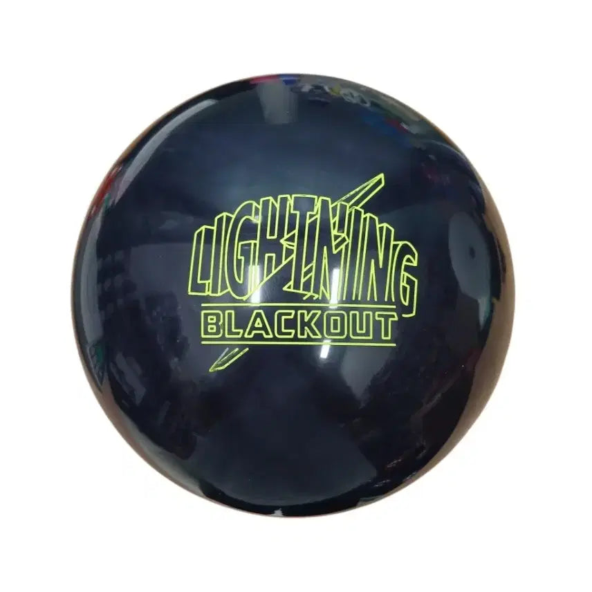 [BUNJANG] Restored 14lb Lightning Blackout Bowling Ball / 중고볼링공[복원완] 14p 라이트닝블랙아웃