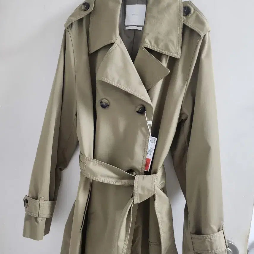 [BUNJANG] Mango Trench Coat Beige M / 망고 트렌치 코트 베이지색 M