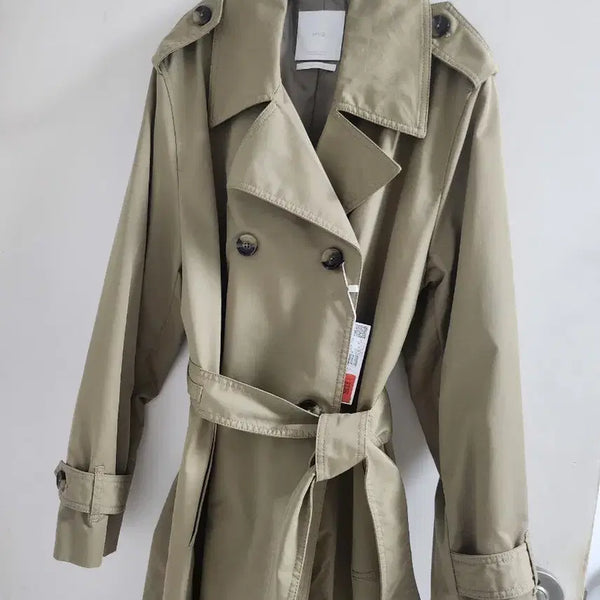 [BUNJANG] Mango Trench Coat Beige M / 망고 트렌치 코트 베이지색 M
