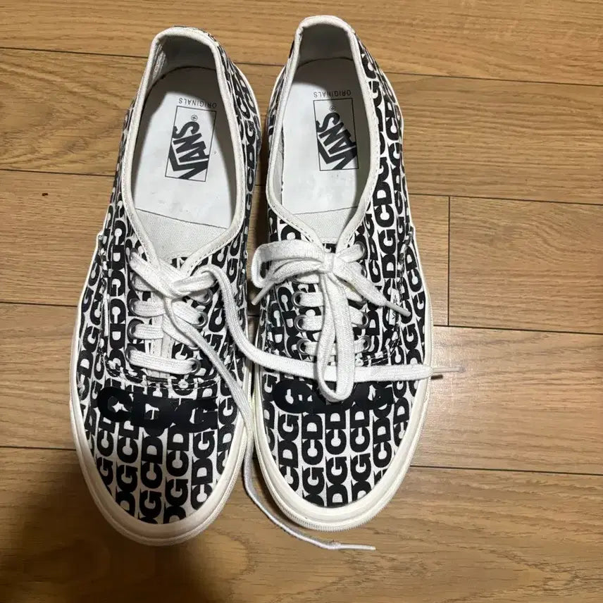 [BUNJANG] Vans x COMME des GARÇONS Authentic Sneakers (290) / 290 반스 꼼데(cdg) 어센틱
