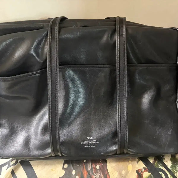 [BUNJANG] Noyes Leather Boston Bag Black L / 노이에 레더보스턴백 블랙 L