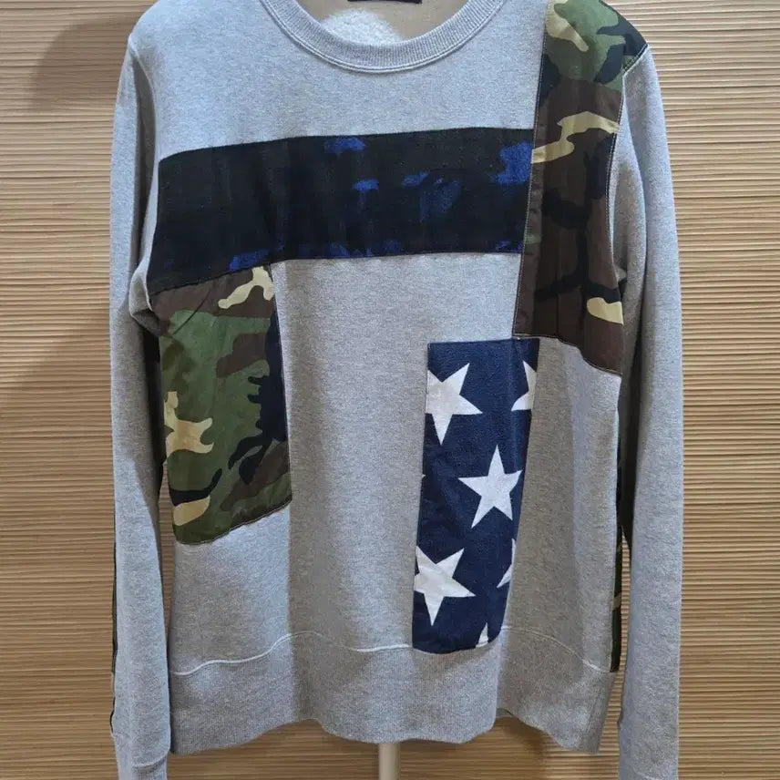 [BUNJANG] SOPHNET. Star Camo Sweatshirt L / sophnet 스타 카모 맨투맨 L.