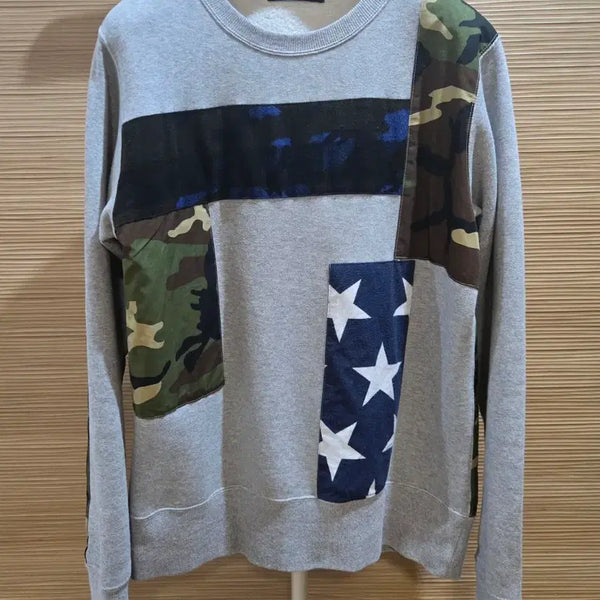 [BUNJANG] SOPHNET. Star Camo Sweatshirt L / sophnet 스타 카모 맨투맨 L.